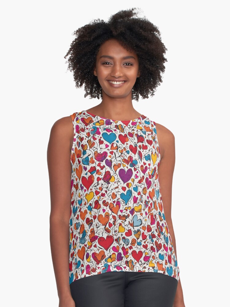 Item preview, Sleeveless Top designed and sold by DJALCHEMY.