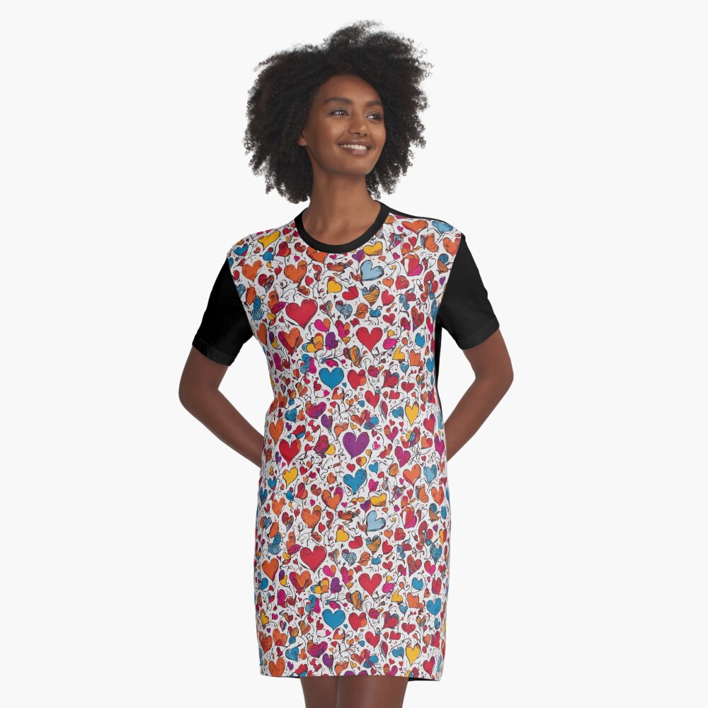 Item preview, Graphic T-Shirt Dress designed and sold by DJALCHEMY.