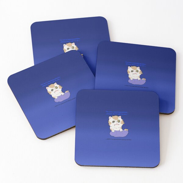 Item preview, Wise Cat: Not a morning person designed and sold by OliverIlustra.