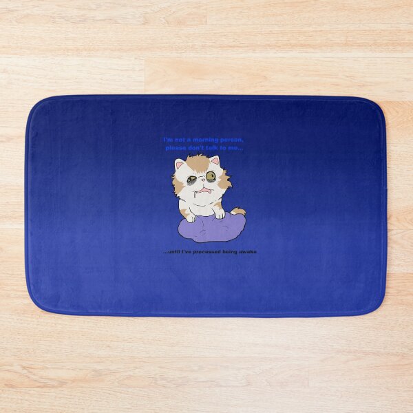 Item preview, Wise Cat: Not a morning person designed and sold by OliverIlustra.