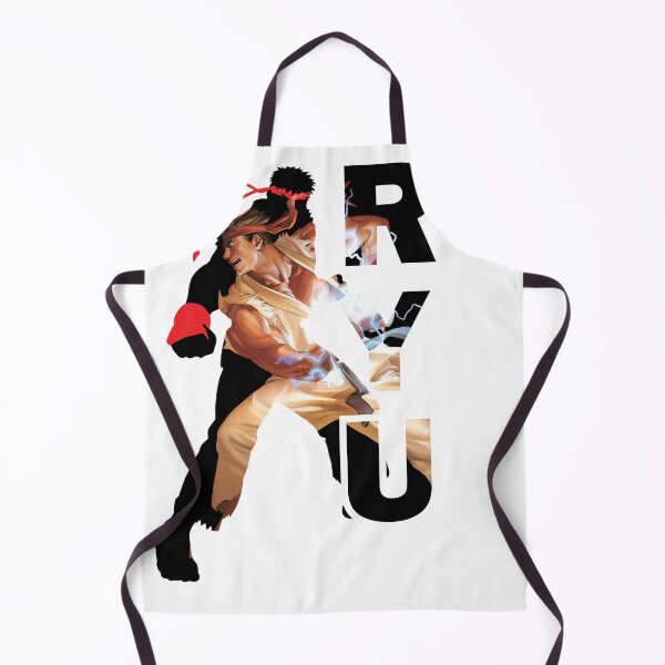Item preview, Street Fighter Ryu Tshirt - Ryu Vulgar Display of Power Shirt - Ryu Hadoken in Silhouette designed and sold by amazinGraphic.