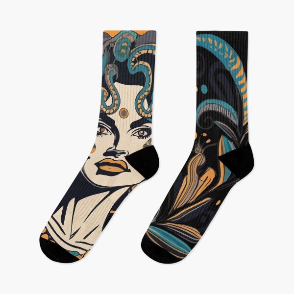 Item preview, Woman in the style of Gustav Klimt designed and sold by CatCoconut-Art.
