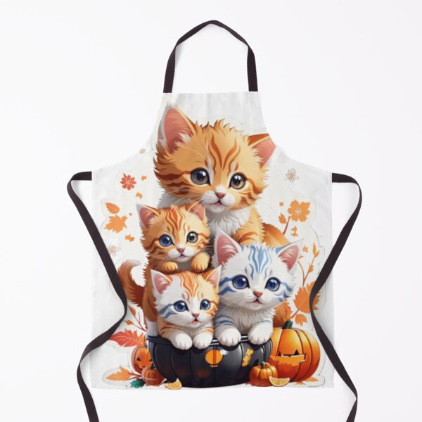 Artikelvorschau, Spooky Cats Halloween Kawaii 007 entworfen und verkauft von Alexis Art Collection.