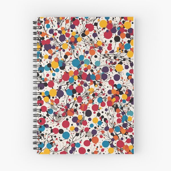 Item preview, Colorful Dots and Lines pattern designed and sold by DJALCHEMY.