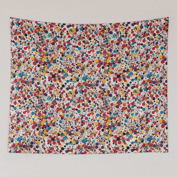 Item preview, Colorful Dots and Lines pattern designed and sold by DJALCHEMY.