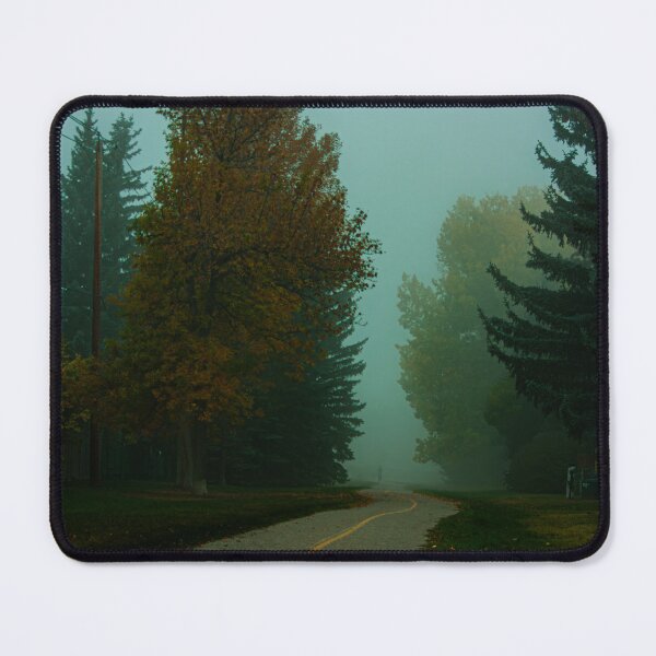 Item preview, Moody bike path during the fall designed and sold by InkinZ.