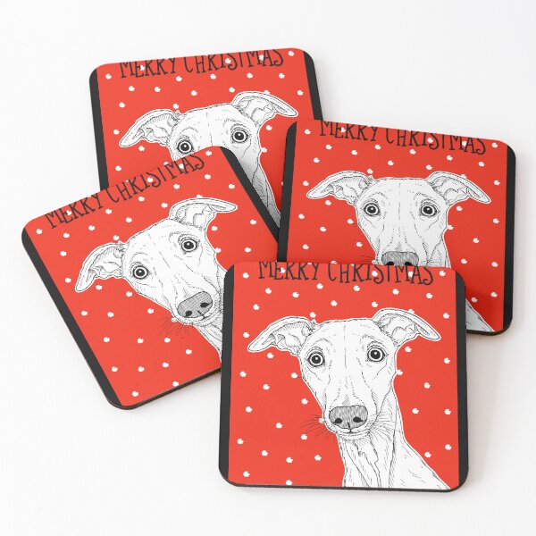 Item preview, Whippet Christmas Greeting designed and sold by saanvi-cormie.