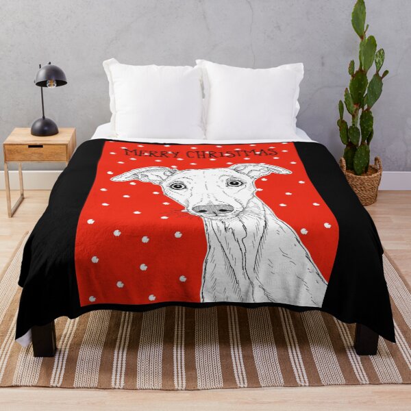 Item preview, Whippet Christmas Greeting designed and sold by saanvi-cormie.