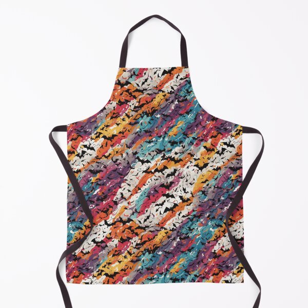 Item preview, Bats on a colorful background pattern designed and sold by DJALCHEMY.