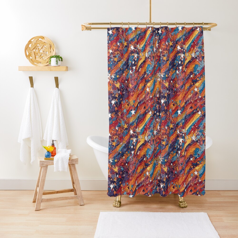 Item preview, Shower Curtain designed and sold by DJALCHEMY.