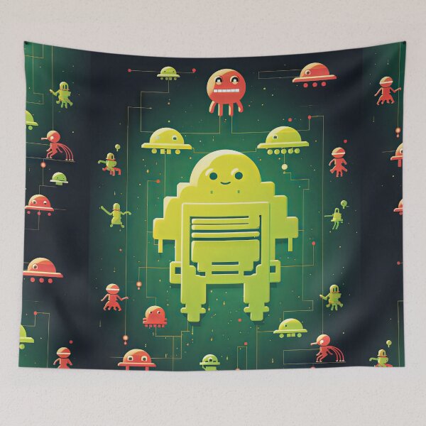 Item preview, Retro Space Invaders: Back to the Game designed and sold by Piotrek0001.