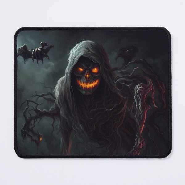 Item preview, Halloween scary ghost with evil skull designed and sold by JackFreestone.