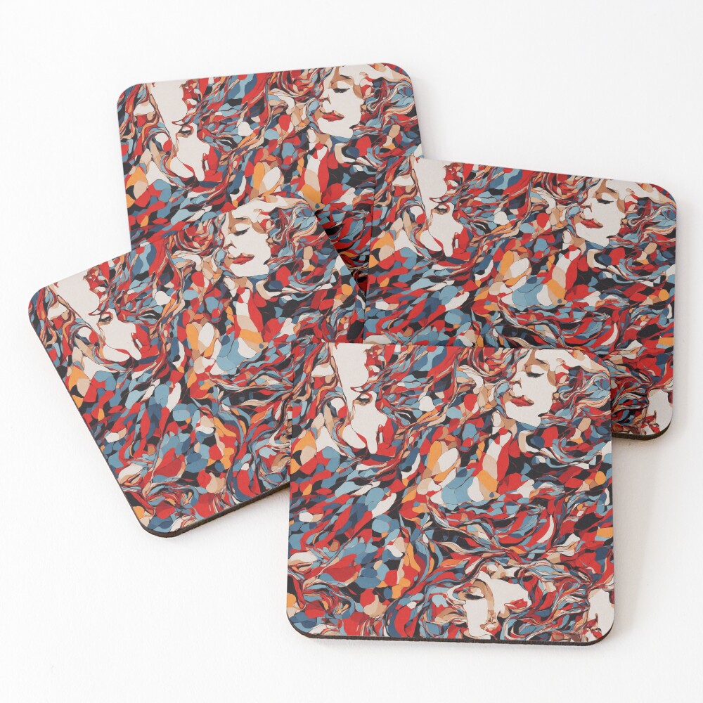 Item preview, Coasters (Set of 4) designed and sold by DJALCHEMY.