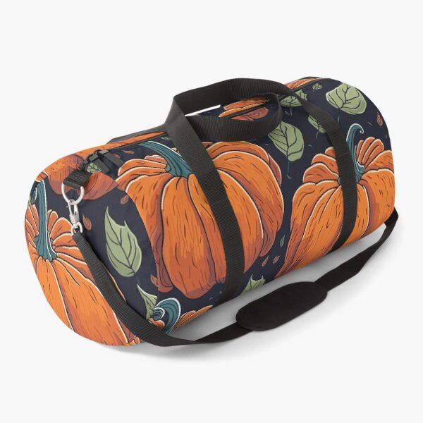 Item preview, Harvest Harmony: Whimsical Pumpkin Pattern designed and sold by TheHandanShop.