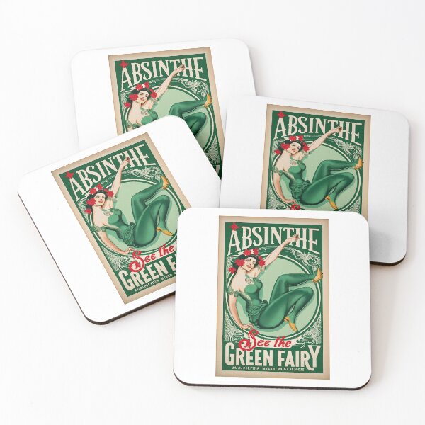 Item preview, Vintage Absinthe Ad - Design 1 designed and sold by JoeNeckbone's Hangout.
