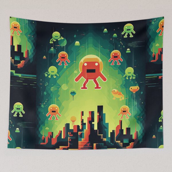 Item preview, Retro Space Invaders: Back to the Game designed and sold by Piotrek0001.