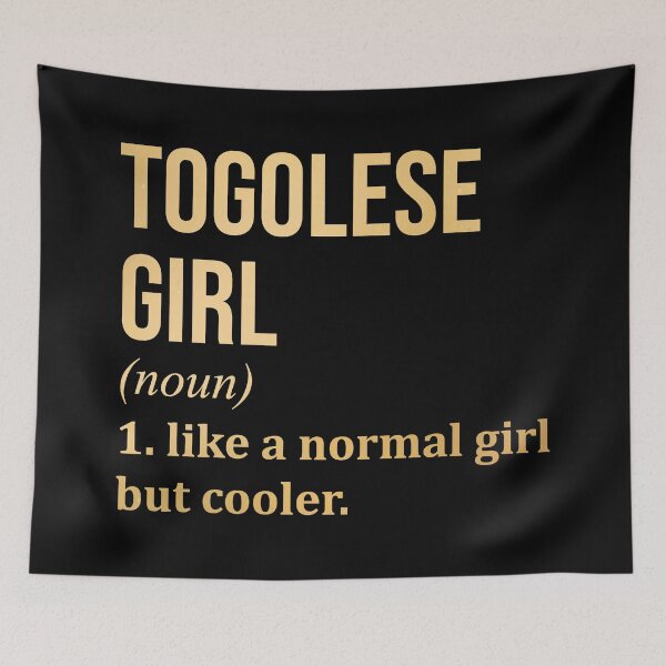 Item preview, Togolese Girl Definition Togo in Gold designed and sold by XCIV.