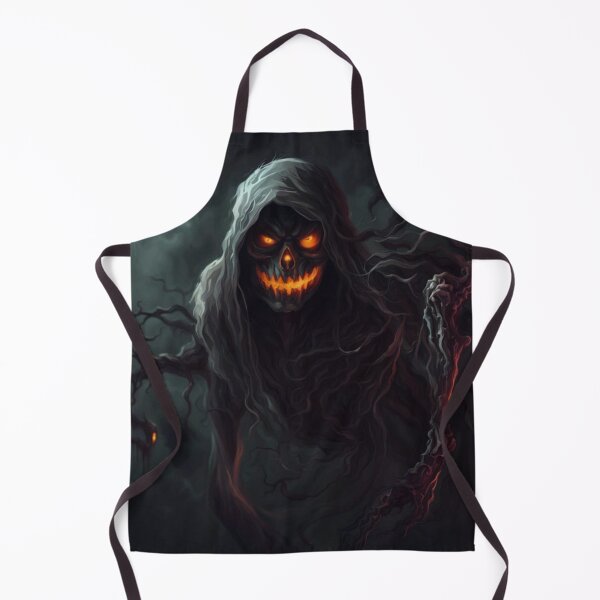 Item preview, Halloween scary ghost with evil skull designed and sold by JackFreestone.