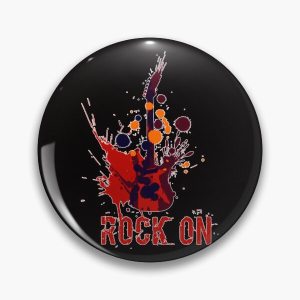 Item preview, Rock On Music Guitar With Color Splotches designed and sold by SuzaCromwell.