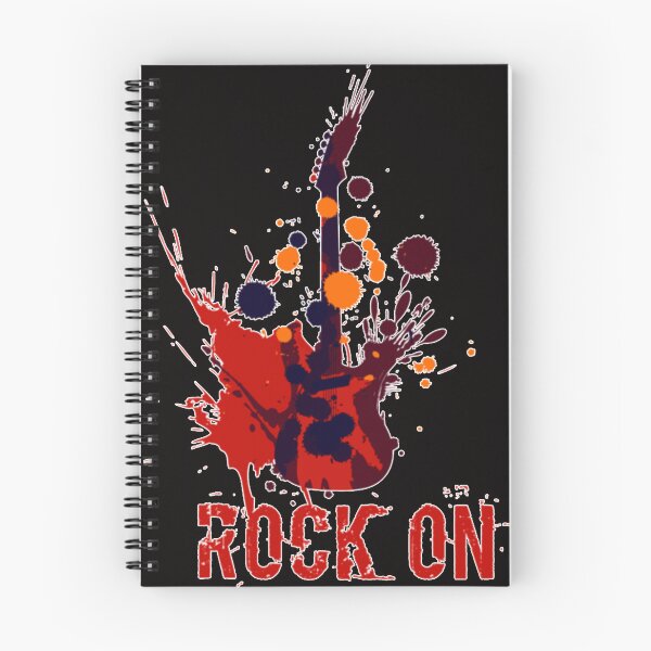 Item preview, Rock On Music Guitar With Color Splotches designed and sold by SuzaCromwell.