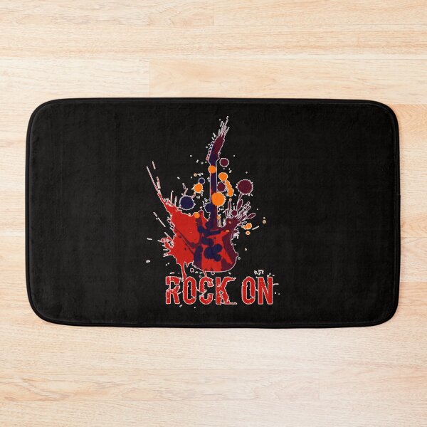 Item preview, Rock On Music Guitar With Color Splotches designed and sold by SuzaCromwell.