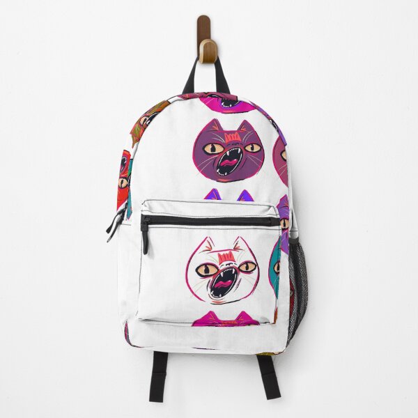 Item preview, Multicoloured screaming cats designed and sold by Colonels Basement.