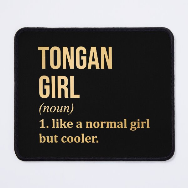 Item preview, Tongan Girl Definition Tonga in Gold designed and sold by XCIV.