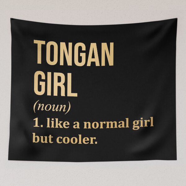 Item preview, Tongan Girl Definition Tonga in Gold designed and sold by XCIV.