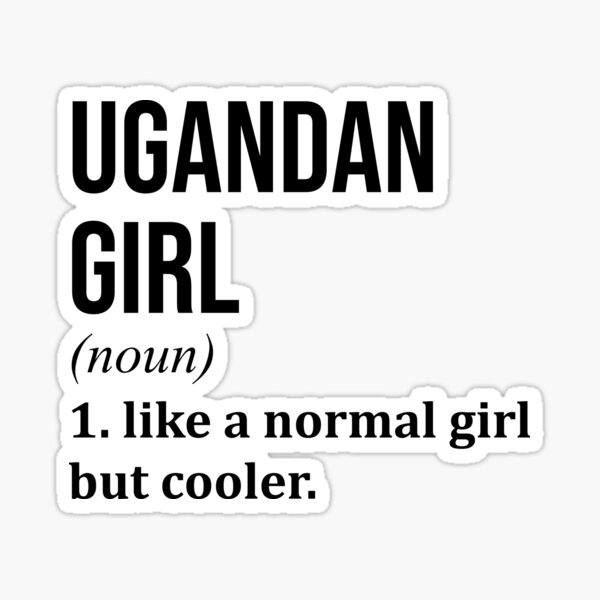 Item preview, Ugandan Girl Definition Uganda designed and sold by XCIV.