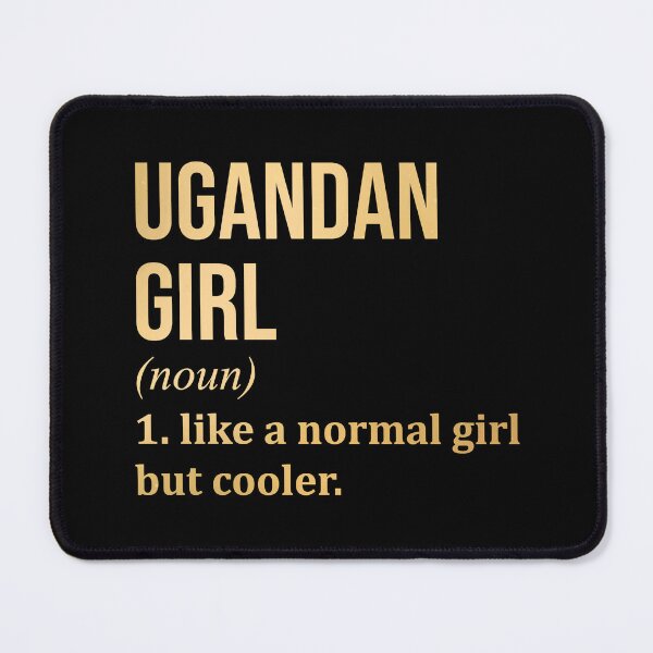 Item preview, Ugandan Girl Definition Uganda in Gold designed and sold by XCIV.