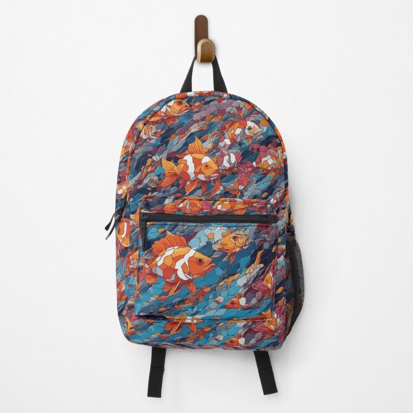 Item preview, Abstract Clown Fish pattern designed and sold by DJALCHEMY.