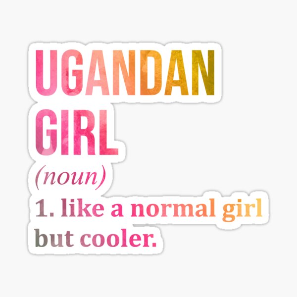 Item preview, Ugandan Girl Definition Uganda in Watercolor designed and sold by XCIV.