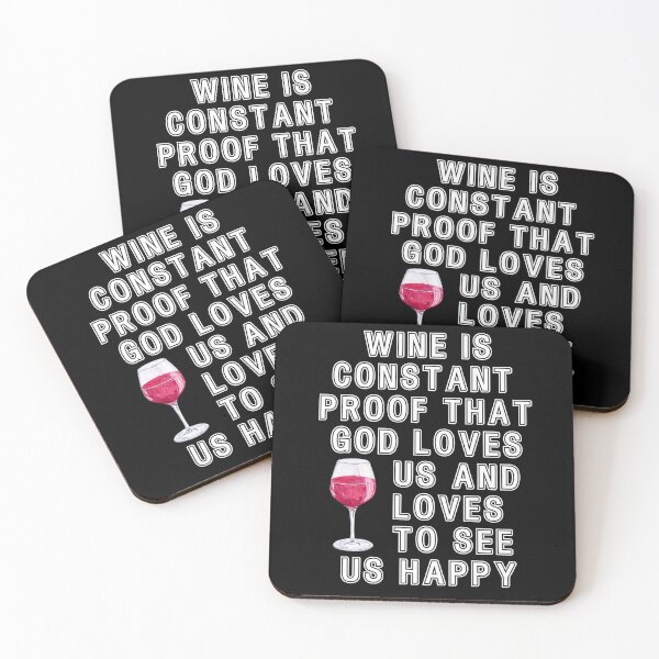 Item preview, Wine is proof that God loves us and loves to see us happy designed and sold by Gevover.