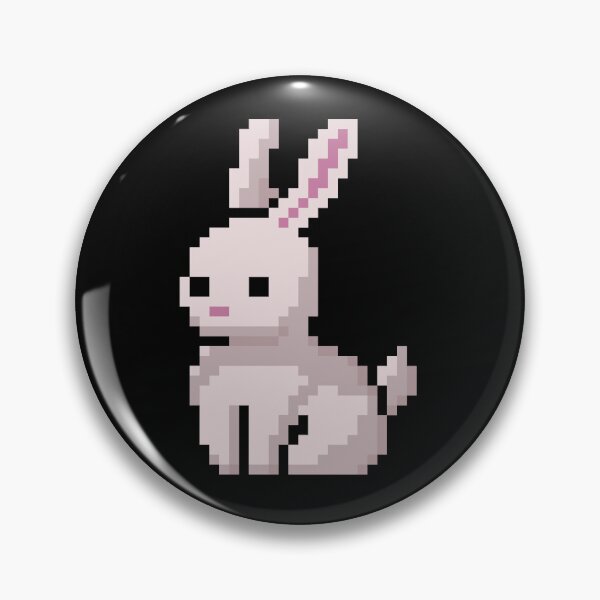Item preview, Pixel Bunny Rabbit Kawaii Pixel 8-Bit Cute Bunny designed and sold by HayleeDesigns.