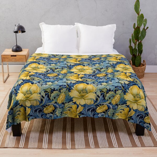 Item preview, Mediterranean Blues and Blooming Yellows designed and sold by lantasticdesign.