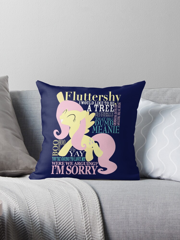 fluttershy body pillow