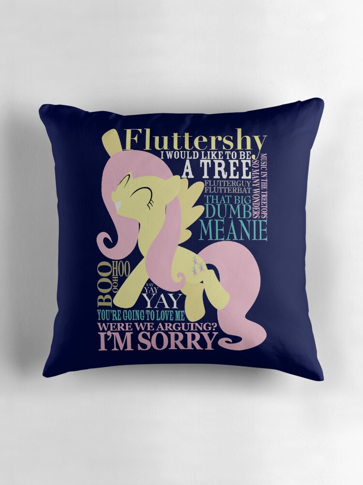 fluttershy body pillow