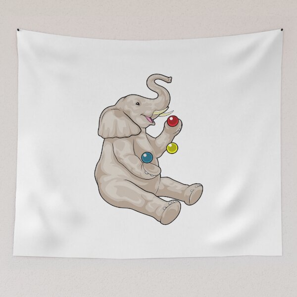 Item preview, Elephant Juggler Juggle designed and sold by Snabdesign84.