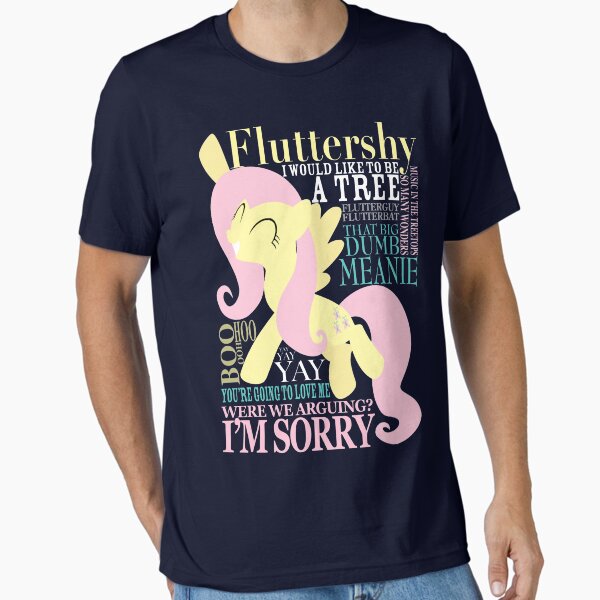 Item preview, The Many Words of Fluttershy designed and sold by Cole Donnerstag.