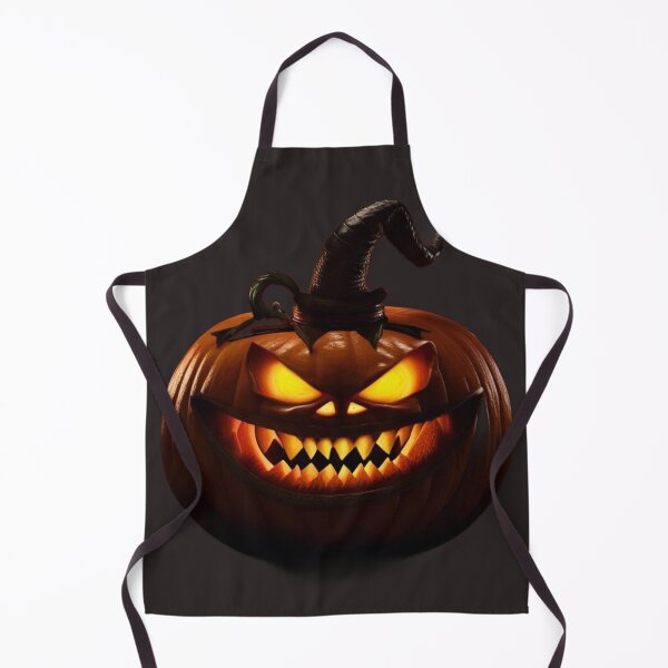 Item preview, Halloween evil pumpkin with Devil horn designed and sold by JackFreestone.