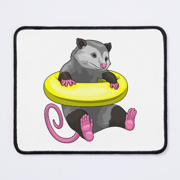 Item preview, Opossum Swimming Lifebuoy designed and sold by Snabdesign84.