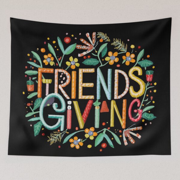 Item preview, Friends Giving Thanks Giving designed and sold by blakfrog.