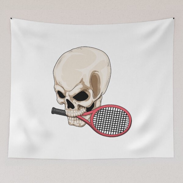 Item preview, Skull Tennis Tennis racket designed and sold by Snabdesign84.