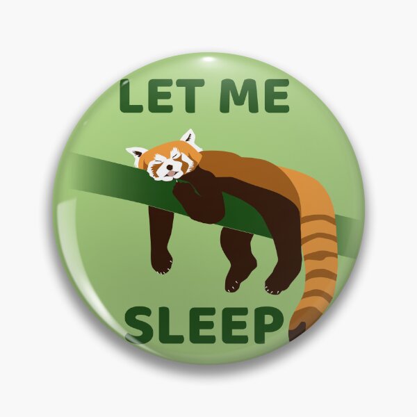 Item preview, Let the red panda sleep designed and sold by experimentons.