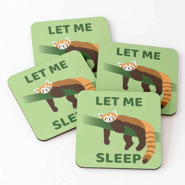 Item preview, Let the red panda sleep designed and sold by experimentons.