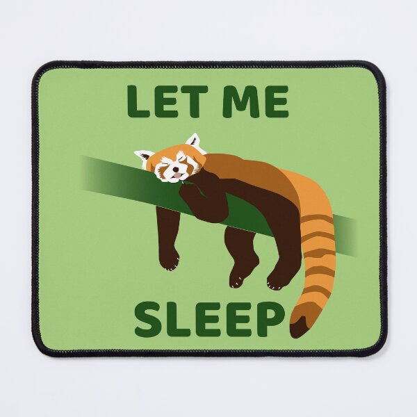 Item preview, Let the red panda sleep designed and sold by experimentons.