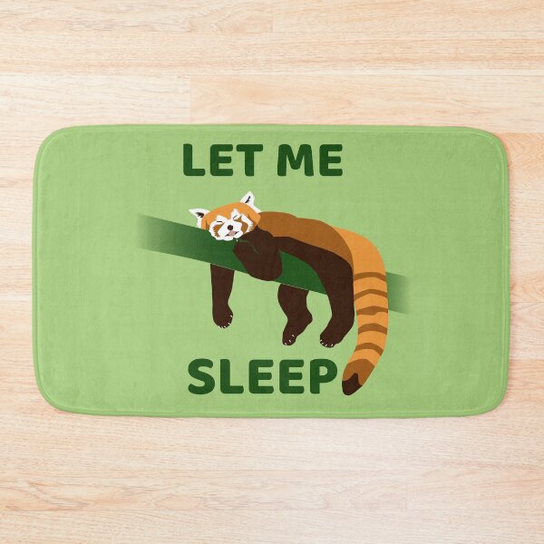 Item preview, Let the red panda sleep designed and sold by experimentons.