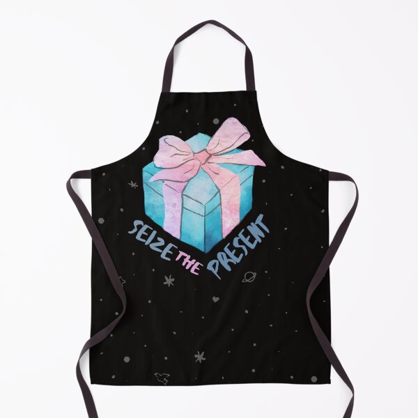 Item preview, Seize the Present - black version designed and sold by LiberaCaballo.
