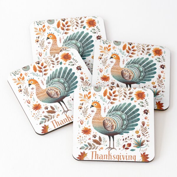 Item preview, ThanksGiving Turkey Scandinavian art style designed and sold by BellaLawi.