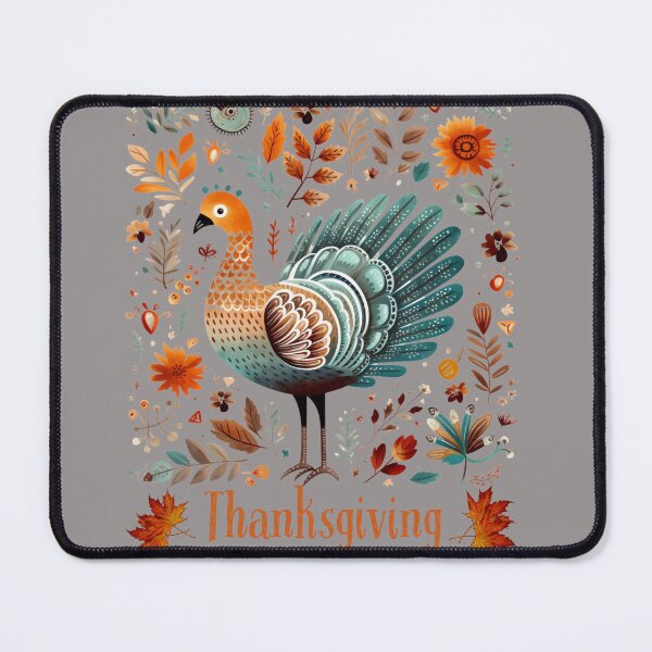 Item preview, ThanksGiving Turkey Scandinavian art style designed and sold by BellaLawi.